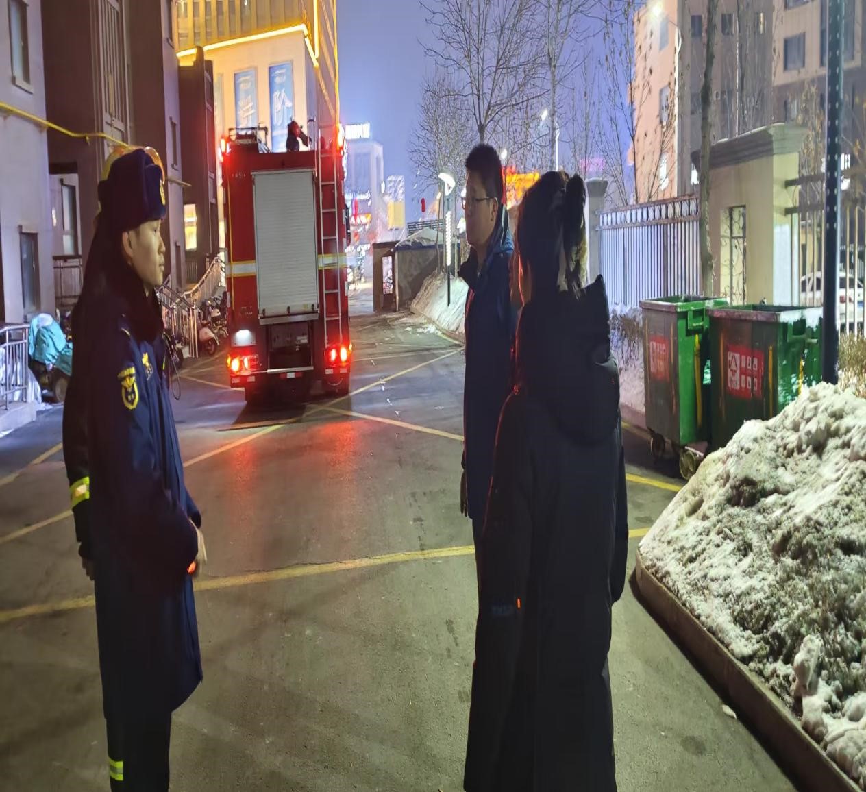 夜查筑防線 平安護(hù)民生